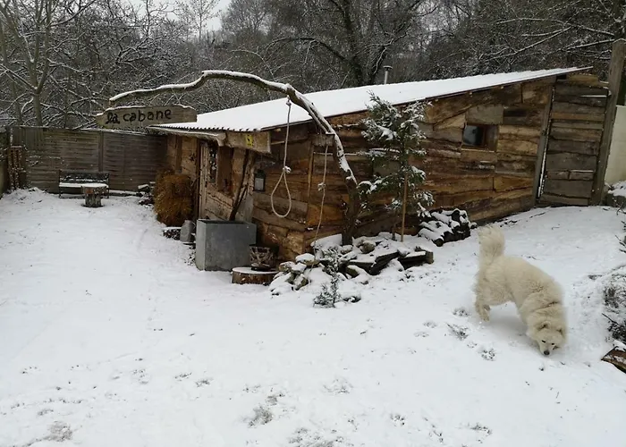 木屋 La Aux Loups 瓦卢瓦地区克雷皮